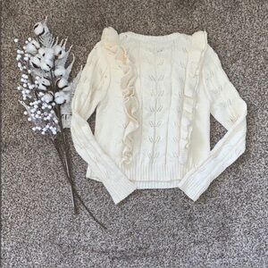 Loveshack Fancy Kennie Pullover Sweater